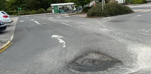 Supermarket vows to fix 'meteor strike' potholes