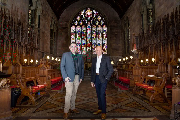 Paul Mealor and Mario Kreft;        Picture Mandy Jones