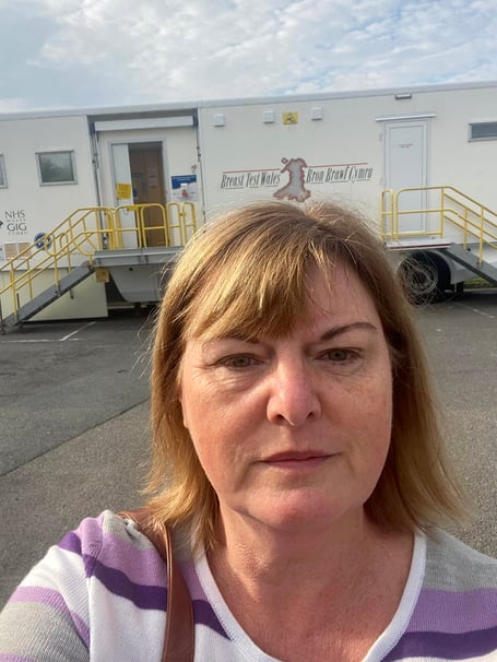 Julie Grabham from Lampeter waited well over 100 days for her treatment to begin.