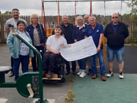 Porthmadog rowers chip in to buy school equipment