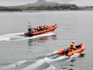 Casualty suffers serious injury in fall