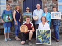 Village with 'abundance of artistic talent' gets ready for exhibition