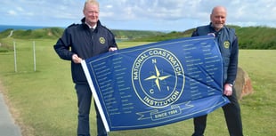 Flag relay arrives in Gwynedd to mark charity's 30th anniversary