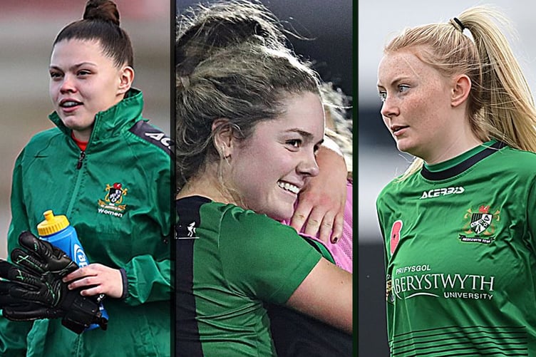 Margot Farnes, Gwenllian Jones and Elin Jones