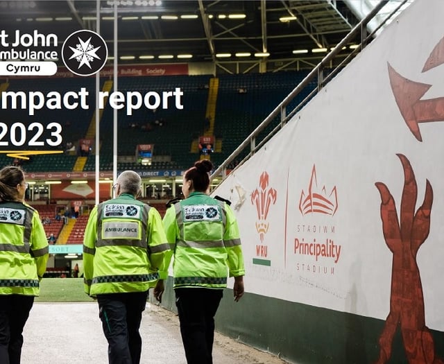 St John volunteers making 'crucial difference' in Wales