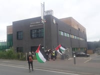 Protestors disrupt Aber Uni event hosting Israel-linked partners