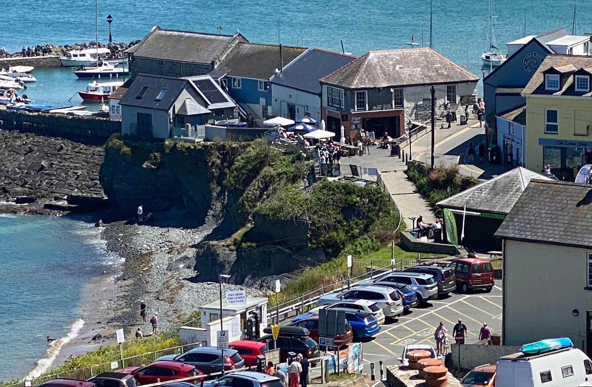 New Quay car park plans resubmitted cambriannews.co.uk