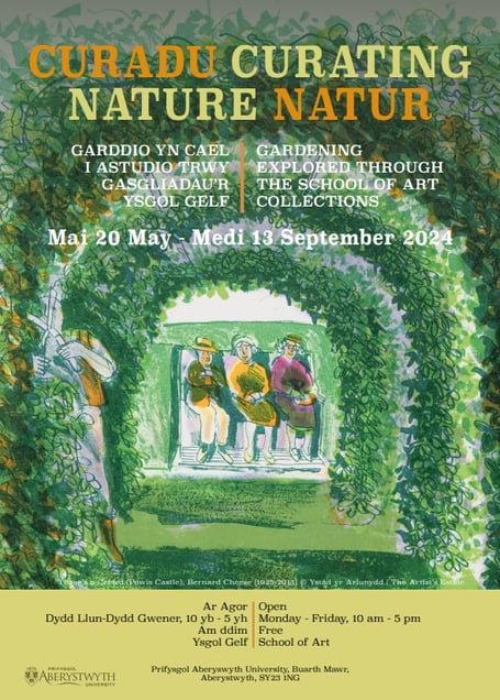 Three's a Crowd (Powis Castle) Bernard Cheese (1925-2013)