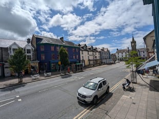 "Machynlleth is lucky we only get traffic wardens three times a week"