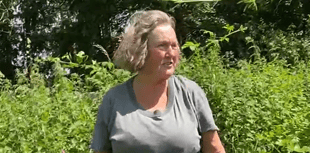 Machynlleth's 'wildlife hero' says gardening keeps her young