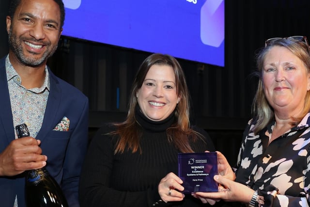 Powys health board manager scoops national award