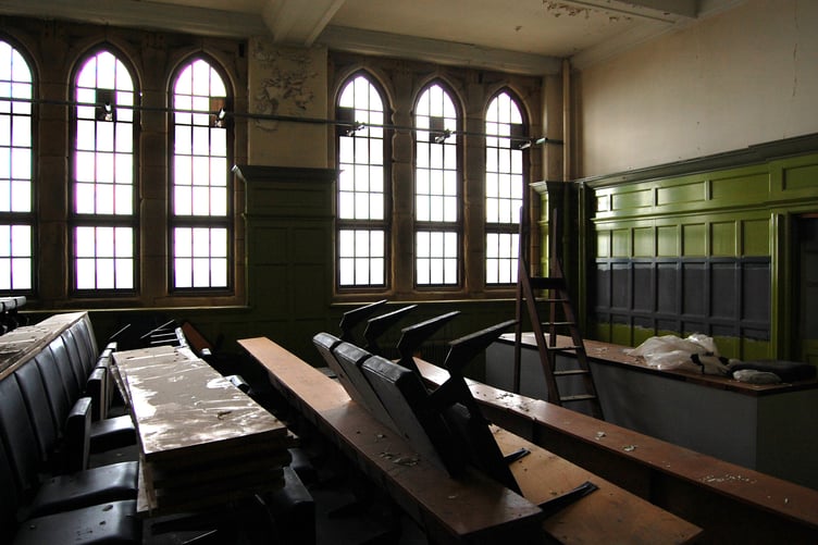 A Victorian lecture hall which will be returned to its former glory