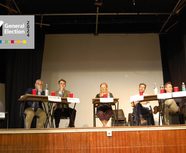 Machynlleth election hustings: An empty chair for Craig Williams