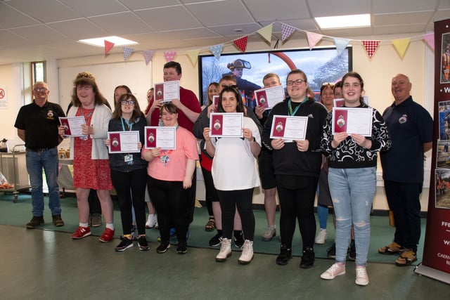 Ffestiniog Railway reward students for volunteer work