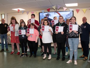 Ffestiniog Railway reward students for volunteer work