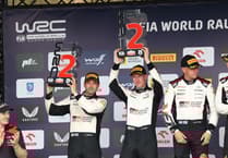 Rally Poland: Elfyn Evans closes gap on World Rally Championship leader