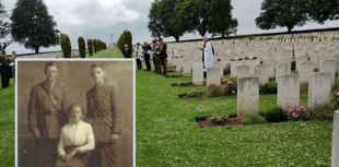 Grave of Ceredigion soldier marked more than a century after his death