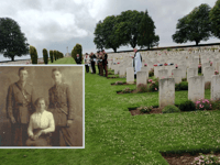 Grave of Ceredigion soldier marked more than a century after his death