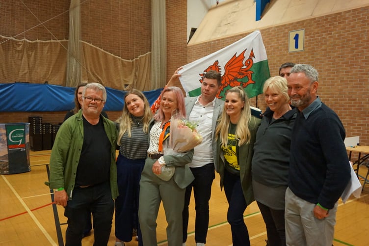 Liz Saville Roberts has been elected for her fourth term as MP of Dwyfor Meirionnydd