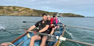 Porthdinllaen RNLI take on rowing challenge for milestone birthdays