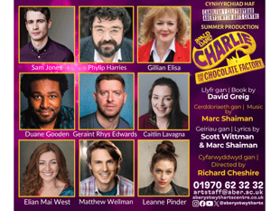 Meet the cast of Aberystwyth's Charlie and the Chocolate Factory