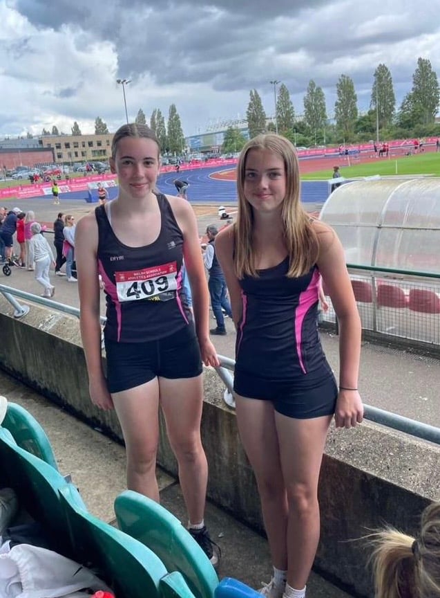 Praise for pupils who took part in athletics competition