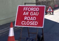 Road closure notices in Ceredigion