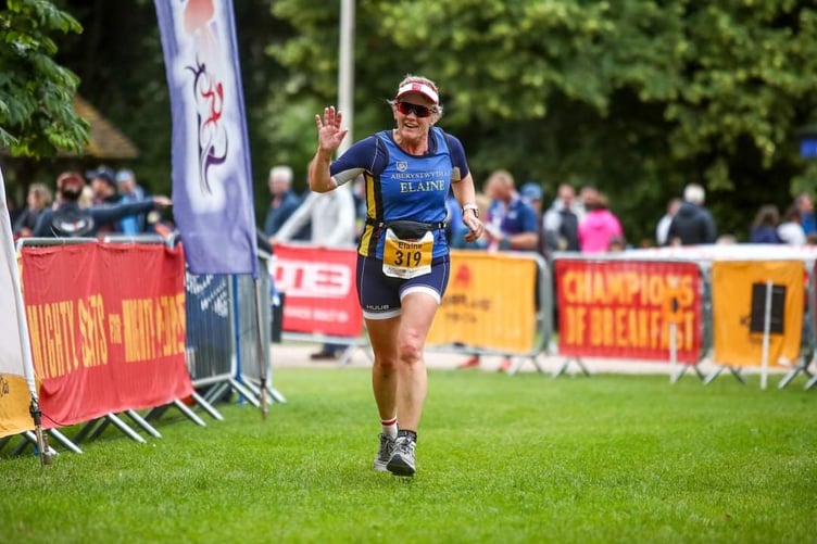 Elaine appreciates the support at Ellesmere