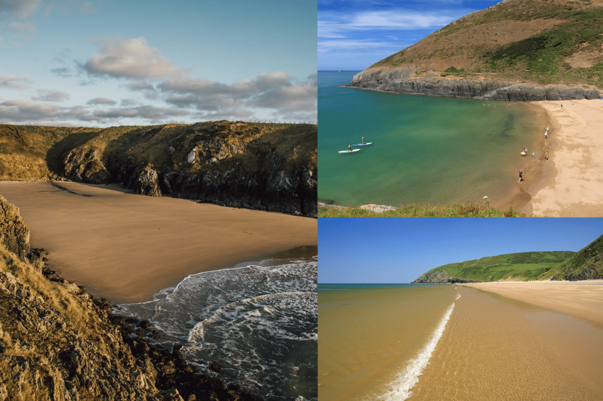Three local beaches named the best in Wales