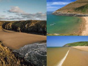 Three local beaches named the best in Wales
