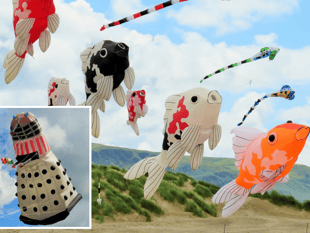 Gwynedd kite festival flies the flag for Barmouth