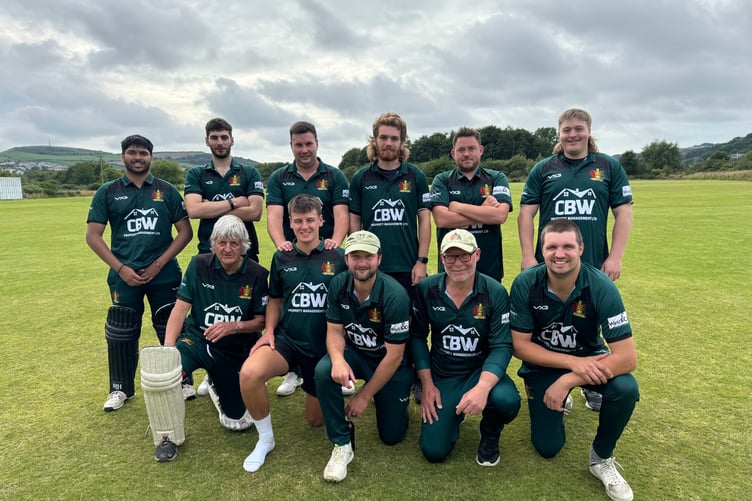 Aberystwyth (pictured) beat Talybont Rachels by one wicket