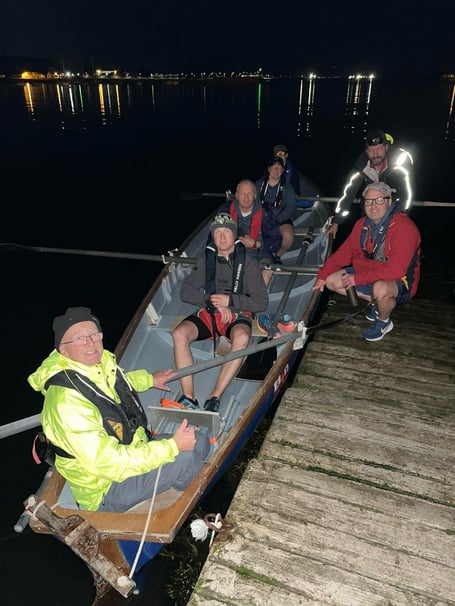 Porthdinllaen RNLI rowing challenge raises more than £14,000. Photo: RNLI/Porthdinllaen