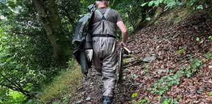Hefty fine for man caught with salmon up his sleeve