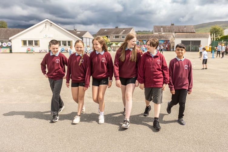 Disgyblion Ysgol Brynrefail, Llanrug