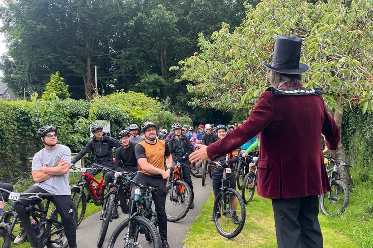 This year's Wild Ride event was welcomed by Mayor Jeremy Paige