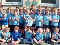 Llanfarian pupils scoop top award for being green