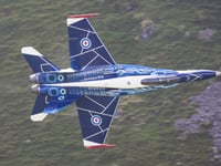 Canadian Air Force takes on Mach Loop