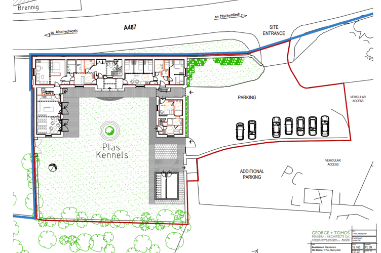 The project would see a 36-bed hostel created inside the existing building across two floors