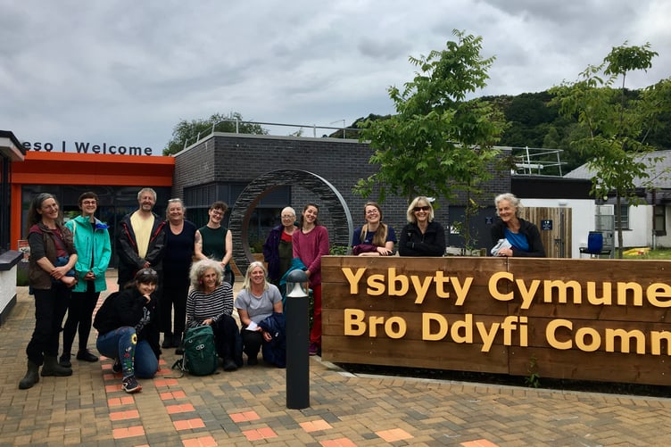 Nature Health Walk Leader training at Bro Ddyfi Community Hospital this July