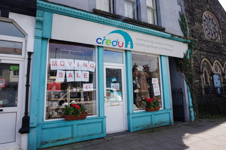 The Credu shop is being forced to move due to flooding