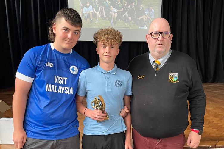 Player of the season Ellis Foulkes