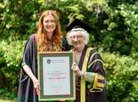 Tywyn writer receives Honorary Fellowship from Aberystwyth University