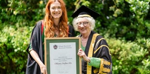 Tywyn writer receives Honorary Fellowship from Aberystwyth University