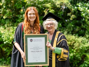 Tywyn writer receives Honorary Fellowship from Aberystwyth University