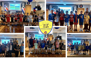 Young footballers in Gwynedd receive awards for their efforts