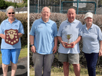 Summer winners at Barmouth Bowling Club