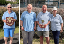 Summer winners at Barmouth Bowling Club