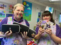 New games and equipment for children's ward
