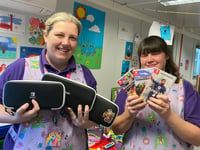 New games and equipment for children's ward